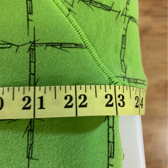 Teddy Fresh Mens Green Barbed Wire Hoodie Large Skater  Punk Street Wear Grunge - Picture 11 of 16